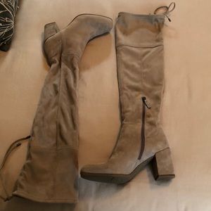 Woman’s over the knee boots